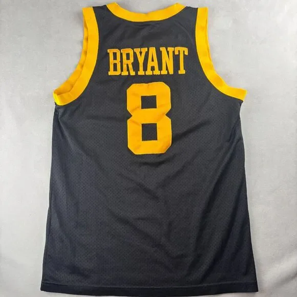 Vintage Nike Los Angeles Lakers Jersey Men S Black Stars 2004-05 NBA Kobe Bryant